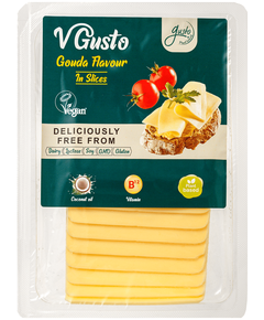 Веганський сир Гауда нарізаний слайсами Vgusto 200 г