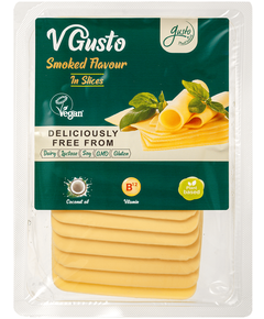 Веганський сир Копчений нарізаний слайсами Vgusto 200 г
