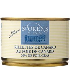 Рієт качиний з 20% Фуа-Гра Les Delices De Saint Orens 160 г