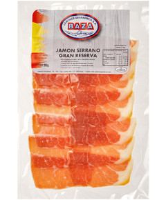 Baza Хамон Гран Резерва нарізаний слайсами 80 г