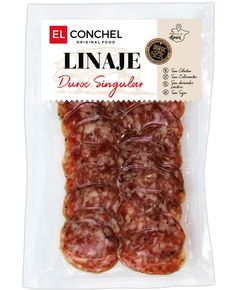 El Conchel Ковбаса іспанська Сальчичон нарізана слайсами 100 г