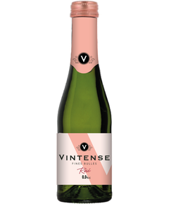 Вино ігристе безалкогольне Vintense Рожеве 0,0% 200 мл