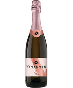 Вино ігристе безалкогольне Vintense Рожеве 0,0% 750 мл