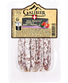Galibier Салямі-міні з томатами та прованськими травами 120 г