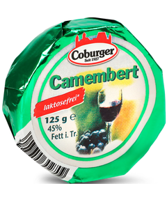 Coburger Сир Камамбер 45% безлактозний 125 г