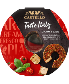 Castello Сир-крем Томат-Базилік 125 г