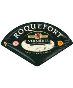 Vernieres Сир Рокфор AOP з овечого молока з блакитною пліснявою 100 г