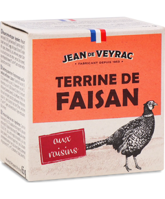 Jean de Veyrac Террін з фазана з родзинками 65 г