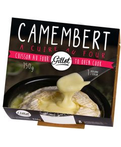 Gillot Сир Камамбер для запікання AOP 1 порція 150 г