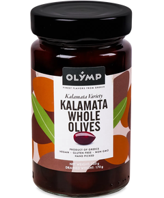 Olymp Оливки чорні Каламата з кісточкою 320 г