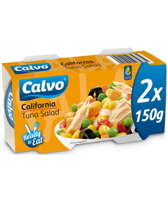 Calvo Салат з тунцем Каліфорнійський упаковка 2шт*150 г