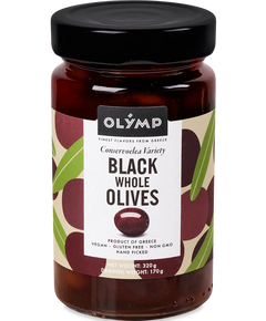 Olymp Оливки чорні з кісточкою 320 г