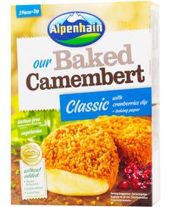 Alpenhain Сир Камамбер для запікання + Соус журавлинний 200 г