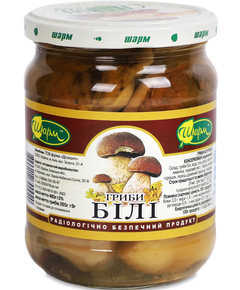 Гриби Білі мариновані Шарм 480 г