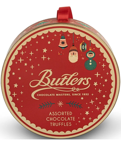 Butlers Цукерки шоколадні новорічні Трюфель Асорті 70 г