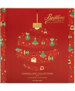 Butlers Цукерки шоколадні новорічні праліне асорті Колекція Молочного Шоколаду 240 г
