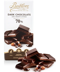 Butlers Шоколад чорний 70% Какао 90 г