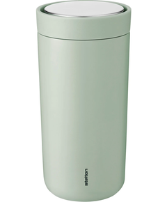 Stelton Термокружка сталева To Go Click м'ятного кольору 400 мл