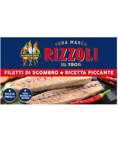 Rizzoli Скумбрія філе Пікантна 90 г