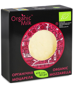 Organic Milk Сир Моцарелла органічний 45% 165 г