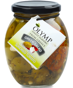 Olymp Грецький Салат з оливками, сиром та в'яленими томатами 370 мл