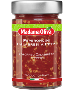Madama Oliva Перець Пеперончіні Калабрійський гострий подрібнений 310 г