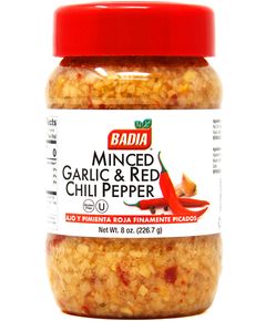 Часник з перцем чилі крем-паста Badia 226,7 г