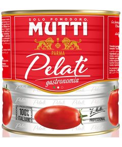 Томати цілі очищені у власному соку Mutti Pelati 2500 г