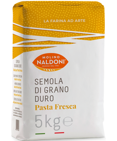 Molino Naldoni Борошно Семола з твердих сортів пшениці для пасти та равіолі 5 кг