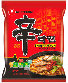 Локшина Шин Рамьон пшенична Nongshim швидкого приготування 120 г