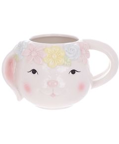 Чашка керамічна Кролик у Квітнику 550 мл