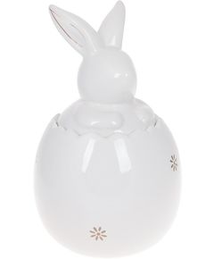 Банка для зберігання Кролик біло-золота 2,3 л