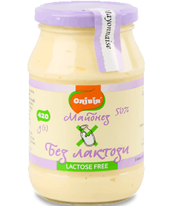 Олівія Майонез без лактози 50% 420 г