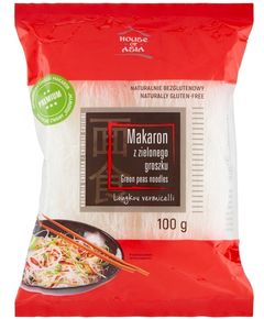 Локшина Лонкоу скляна з зеленого горошку безглютенова House of Asia 100 г