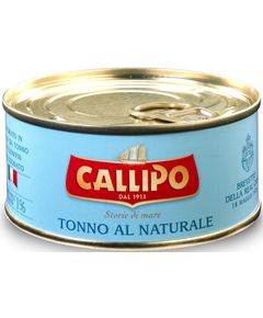 Callipo Тунець Жовтоперий натуральний у власному соці 80 г