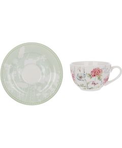 Чашка порцелянова з блюдцем Flower Garden 280 мл