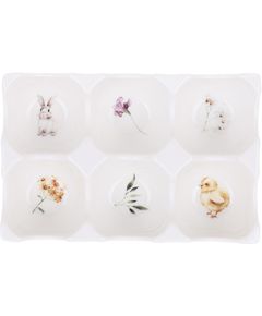 Підставка для 6 яєць порцелянова Весна 14,8 см