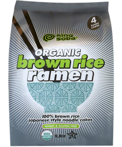 Локшина Рамен з бурого рису безглютенова органічна King Soba 4шт*70 г