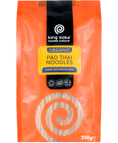 Локшина Пад Тай безглютенова органічна King Soba 250 г