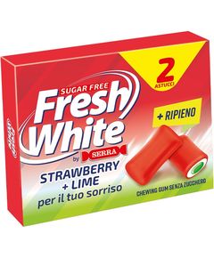 Жувальна гумка без цукру Полуниця-Лайм Serra 29 г