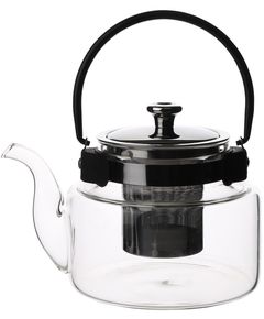 Чайник заварювальний скляний з металевим ситом Gunpowder 800 мл