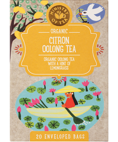 Ministry of Tea Чай Улун Цитрон органічний пакет. 20*1,7 г
