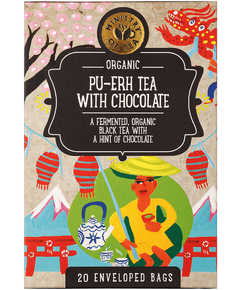 Ministry of Tea Чай чорний Пуер Шоколад органічний пакет. 20*1,75 г