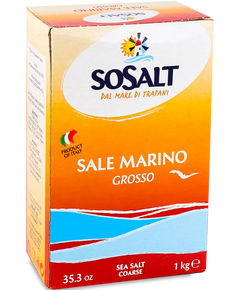 Сіль морська крупна SoSalt 1 кг