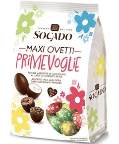 Socado Цукерки шоколадні праліне асорті Максі Великодні Яйця Перші Примхи 400 г