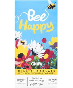 Gnaw Шоколад молочний Bee Happy 80 г
