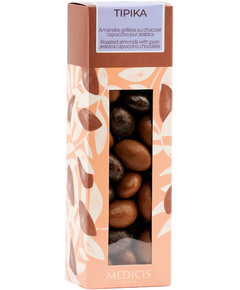 Medicis Мигдаль смажений з капучино в молочному шоколаді Типіка 140 г