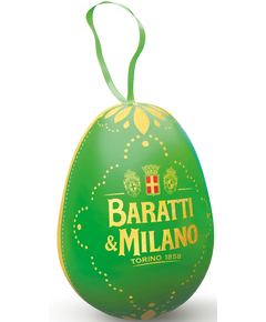 Цукерки шоколадні асорті Baratti & Milano в металевому яйці 28 г