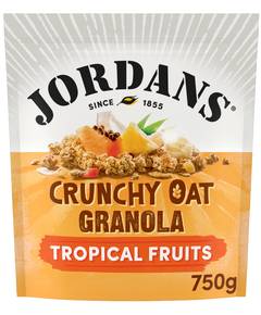 Jordans Гранола з тропічними фруктами 750 г
