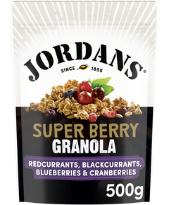 Jordans Гранола з ягодами Super Berry 500 г